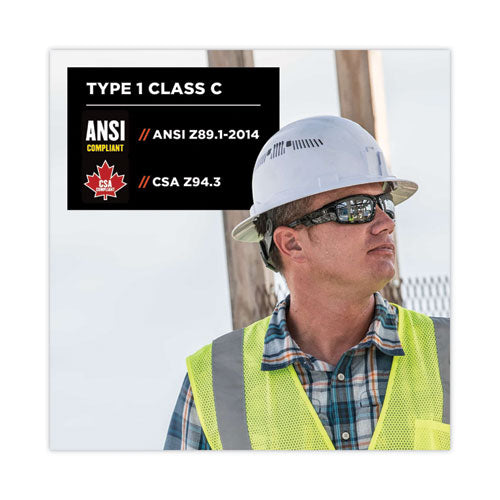 Skullerz 8973 Class C Hard Hat Full Brim, White