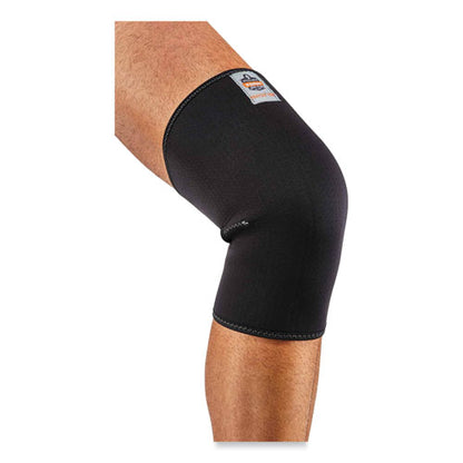 Proflex 600 Neoprene Single Layer Knee Sleeve, Medium, Black