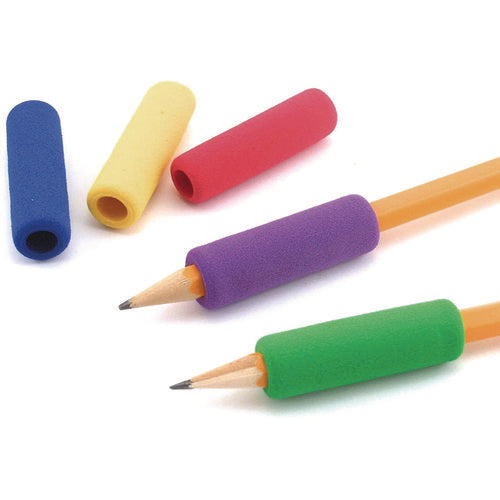 Foam Pencil Grip, 0.5" Long, Assorted Colors, 600/carton