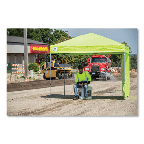 Shax 6010c Replacement Pop-up Tent Canopy For 6010, 10 Ft X 10 Ft, Polyester, Lime