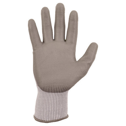 Proflex 7024 Ansi A2 Pu Coated Cr Gloves, Gray, X-small, Pair