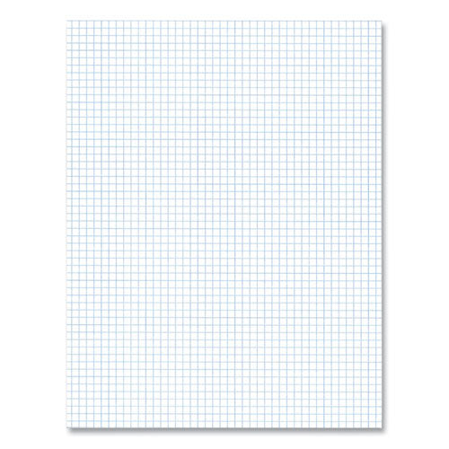 Gummed Pad, 5 Sq/in Quadrille Rule, 50 White 8.5 X 11 Sheets, 72/carton