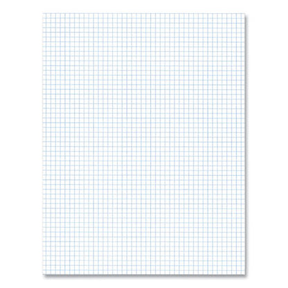 Gummed Pad, 5 Sq/in Quadrille Rule, 50 White 8.5 X 11 Sheets, 72/carton