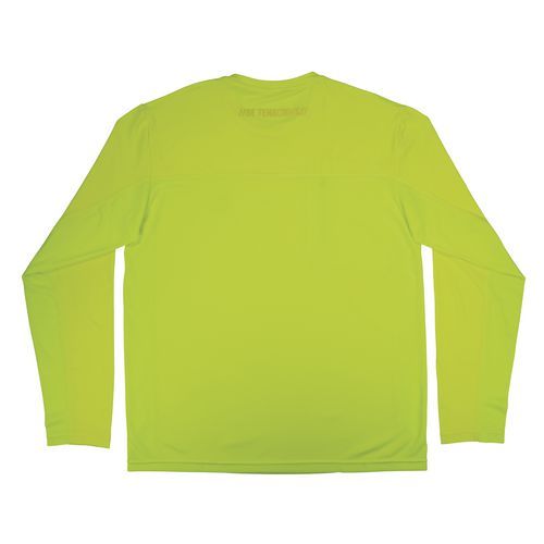 Chill-its 6689 Cooling Long Sleeve Sun Shirt With Uv Protection, Small, Lime