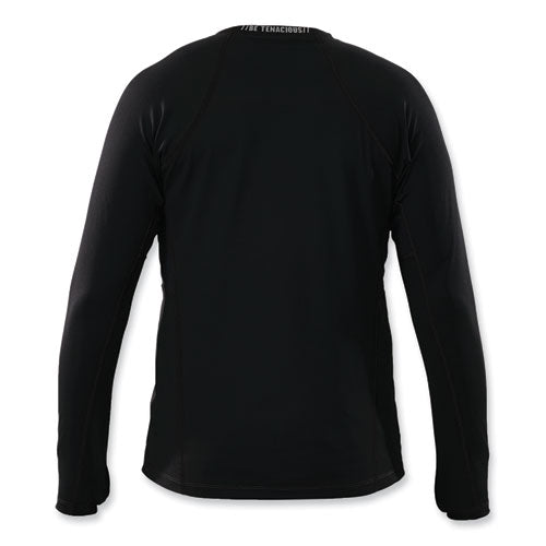 N-ferno 6435 Midweight Long Sleeve Base Layer Shirt, 3x-large, Black