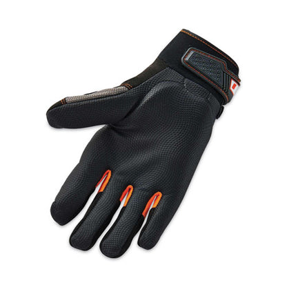 Proflex 9002 Certified Full-finger Anti-vibration Gloves, Black, Small, Pair