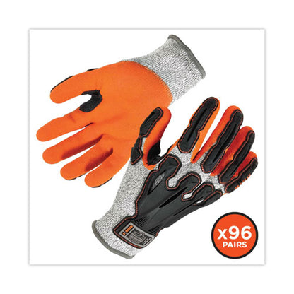 Proflex 922cr Nitrile Coated Cut-resistant Gloves, Gray, Small, 96 Pairs/carton