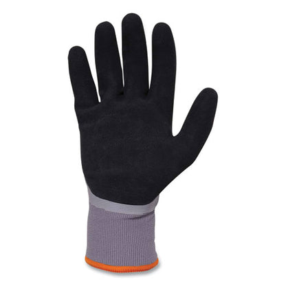 Proflex 7501-case Coated Waterproof Winter Gloves, Gray, Small, 144 Pairs/carton