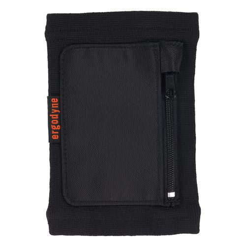 Squids 3388 Wrist Id/badge Holder, Vertical, Black, 3.5 X 5.5 Holder, 2.75 X 3.75 Insert