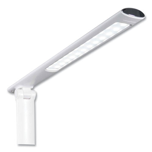 Wellness Series Sanitizing Emerge Led Desk Lamp, 23" High, White