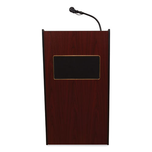 Aristocrat Sound Lectern, 25 X 20 X 46, Mahogany