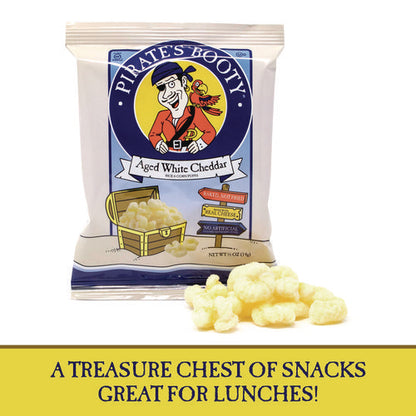 Puffs, Aged White Cheddar, 0.5 Oz Bag, 36/box