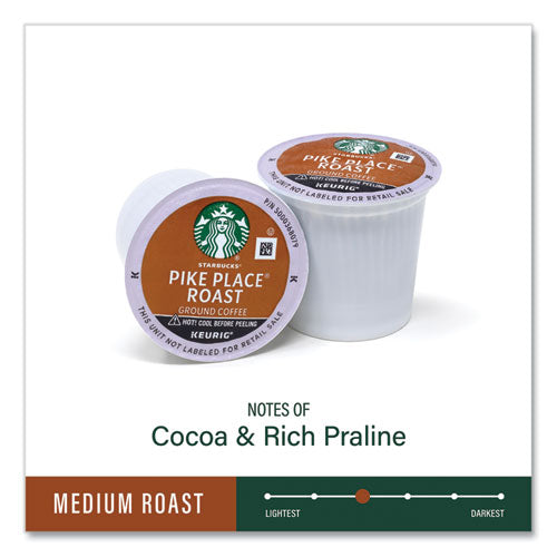 Pike Place Coffee K-cups, 72/carton