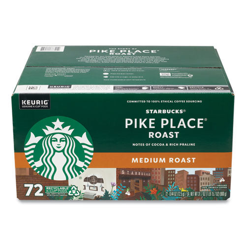 Pike Place Coffee K-cups, 72/carton