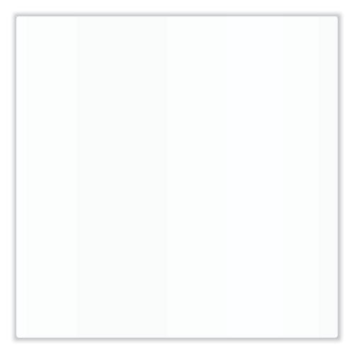 Aria Low-profile Frameless Magnetic Glassboard, 120" X 48", White Surface