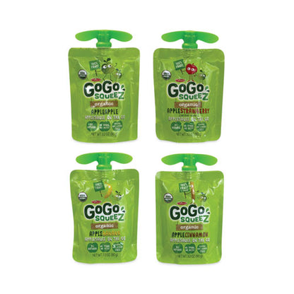 Fruit On The Go, Variety Applesauce, 3.2 Oz Pouch, 20/carton