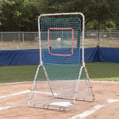 Multi-sport Pitch Back Screen, 72" X 42", 1.25" Dia Frame