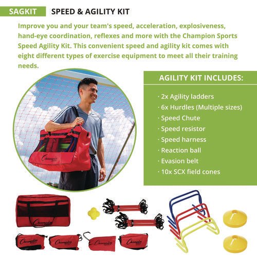 Speed And Agility Kit, With Carry Bag