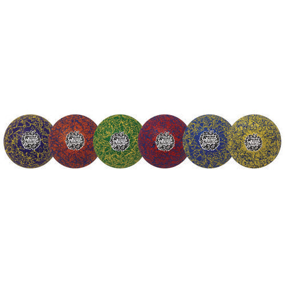 Rhino Skin Spider Dodgeball Set, 6.3" Diameter, Assorted Colors, 6/set