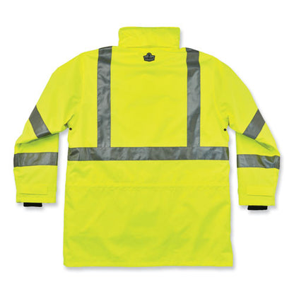 Glowear 8385 Class 3 Hi-vis 4-in-1 Jacket, 2x-large, Lime