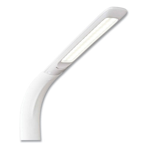 Wellness Series Sanitizingpro Led Desk Lamp And Uv Air Purifier, 15" To 25" High, White