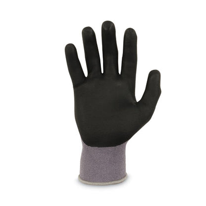 Proflex 7000 Nitrile-coated Gloves Microfoam Palm, Gray, Small, Pair