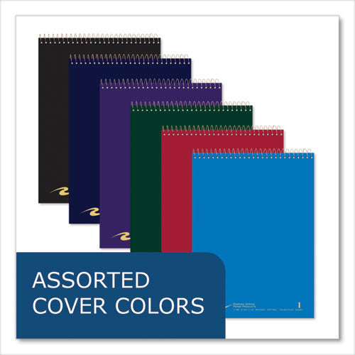 Flipper Subject Wirebound Notebook, 1-subject, Assorted Cover Colors, (80) 8.5 X 11.5 Sheets, 24/carton