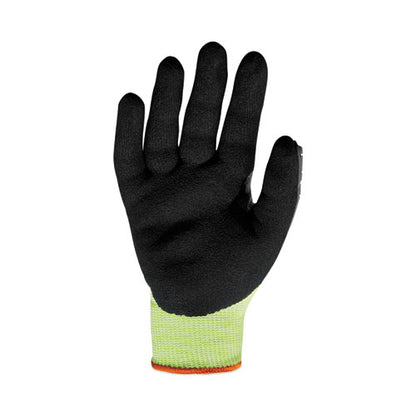 Proflex 7141 Ansi A4 Dir Nitrile-coated Cr Gloves, Lime, X-large, 72 Pairs/pack