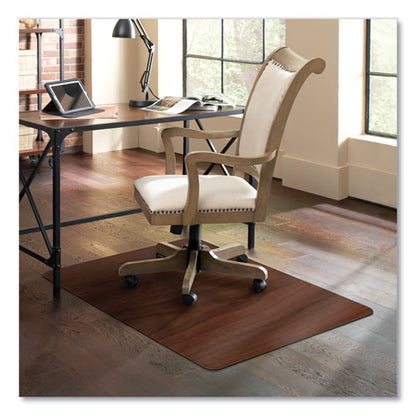 Trendsetter Chair Mat For Hard Floors, 36 X 48, Cherry