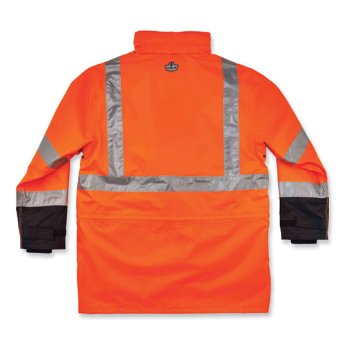 Glowear 8388 Class 3/2 Hi-vis Thermal Jacket Kit, Small, Orange