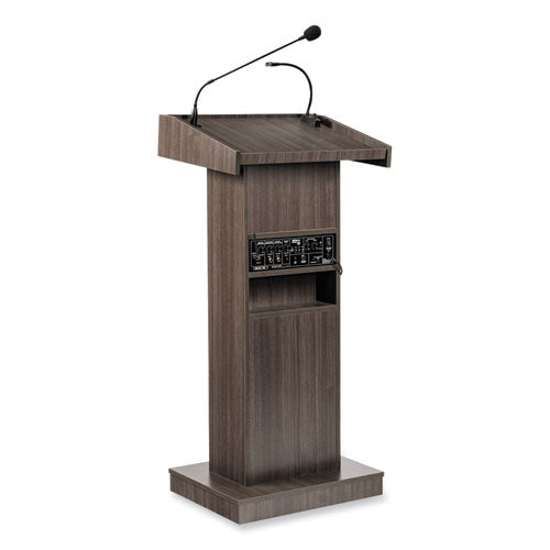 Orator Lectern, 22 X 17 X 46, Ribbonwood