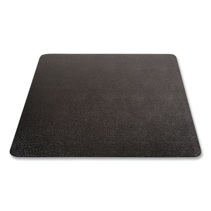 Economat Hard Floor Chair Mat, Rectangular, 45 X 53, Black