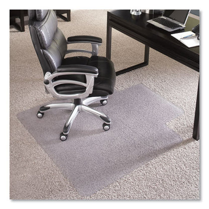 Everlife Chair Mat For Extra High Pile Carpet With Lip, 46 X 60, Clear