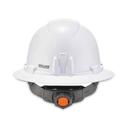 Skullerz 8971 Class E Hard Hat Full Brim, White