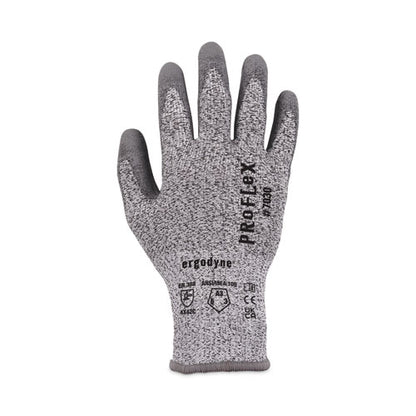 Proflex 7030 Ansi A3 Pu Coated Cr Gloves, Gray, X-large, Pair