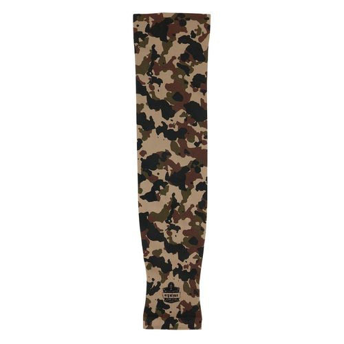 Chill-its 6695 Sun Protection Arm Sleeves, Polyester/spandex, Medium/large, Camo