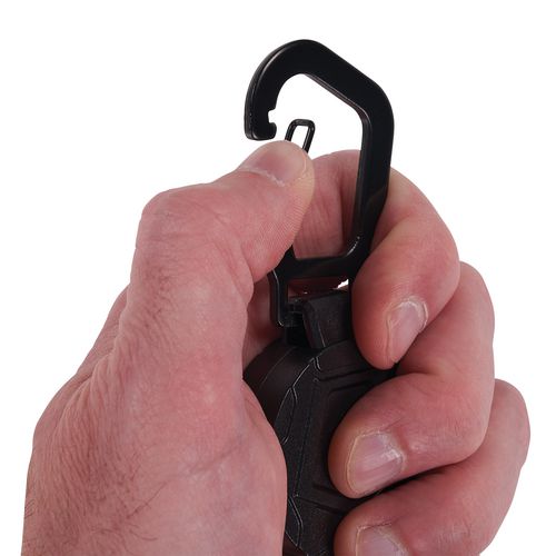 Squids 3391 Id/badge Reel, Extends 32", Black