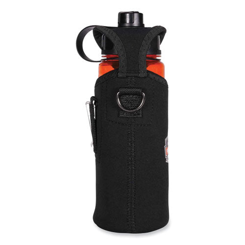 Squids 3775 Can + Bottle Holder Trap, Large, 3.62 X 7.25 X 2.5, Neoprene, Black