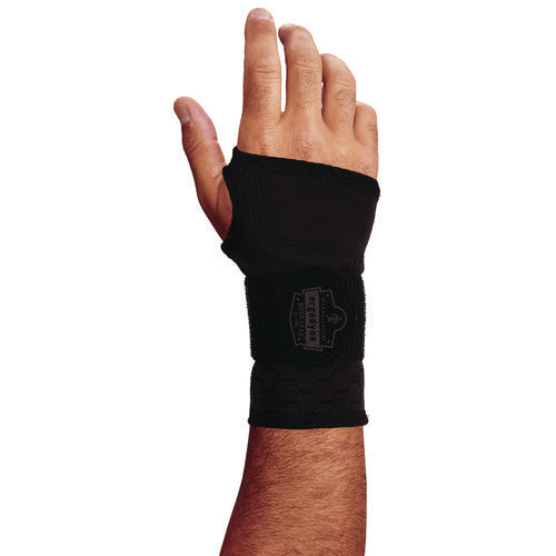 Proflex 680 Wrist Support Sleeve - Single Strap, X-large, Fits Left Hand/right Hand, Black