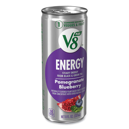 +energy, Pomegranate Blueberry, 8 Oz Can, 24/carton