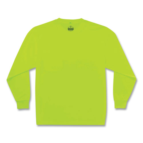 Glowear 8091 Non-certified Hi-vis Long Sleeve Shirt, 2x-large, Lime