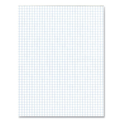 Gummed Pad, 4 Sq/in Quadrille Rule, 50 White 8.5 X 11 Sheets, 72/carton