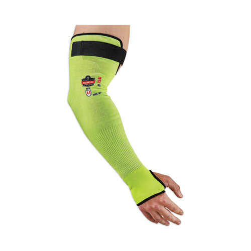 Proflex 7941-pr Cr Protective Arm Sleeve, 18", Lime, 144 Pairs/carton