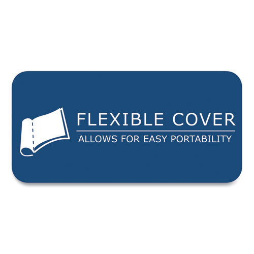 Flexible Cover Composition Notebook, Wide/legal Rule, Black Marble Cover, (100) 8.5 X 7 Sheets, 144/carton