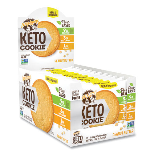 Keto Peanut Butter Cookie, 1.6 Oz Packet, 12/pack