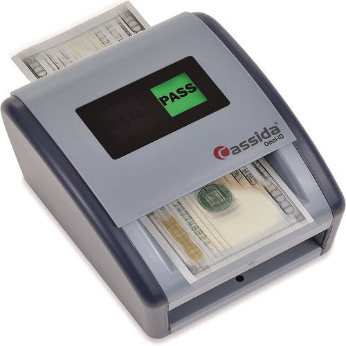 Omniid Counterfeit Detector, Infrared, Magnetic Strip Detection, Uv Light, U.s. Currency