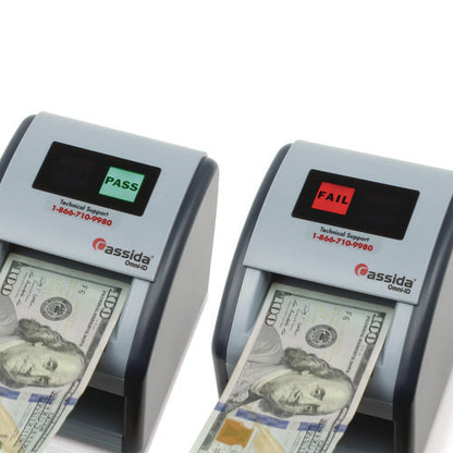 Omniid Counterfeit Detector, Infrared, Magnetic Strip Detection, Uv Light, U.s. Currency