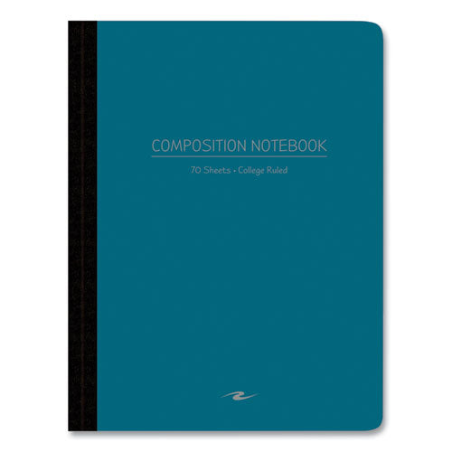 Poly Flex Composition Notebook, Med/college Rule, Assorted Cover, (70) 9.75 X 7.5 Sheets, 24/carton