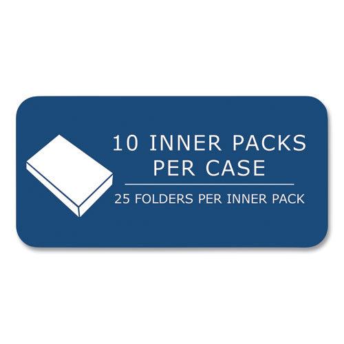 Pocket Folder With 3 Fasteners, 0.5" Capacity, 11 X 8.5, Purple, 25/box, 10 Boxes/carton