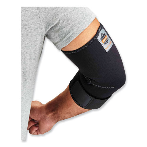 Proflex 655 Compression Arm Sleeve With Strap, X-large, Black